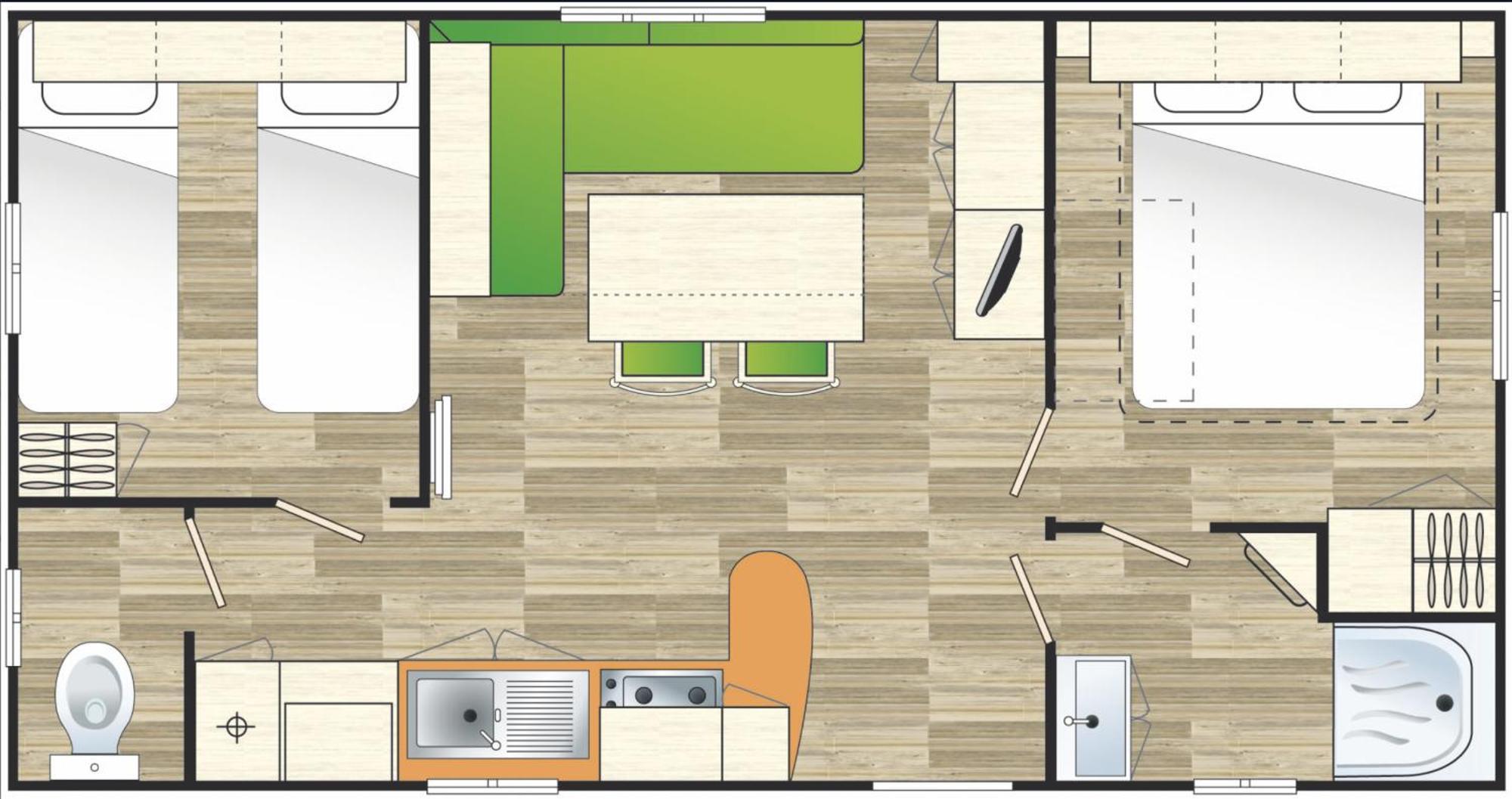 Le Muscat - Bungalow Pour 5 - Tv - Clim Boofzheim Εξωτερικό φωτογραφία